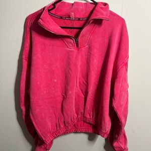FP Movement by Free People Pink 1/4 zip Jacket